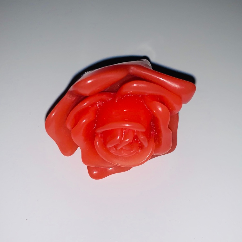 Coral Rose Ring